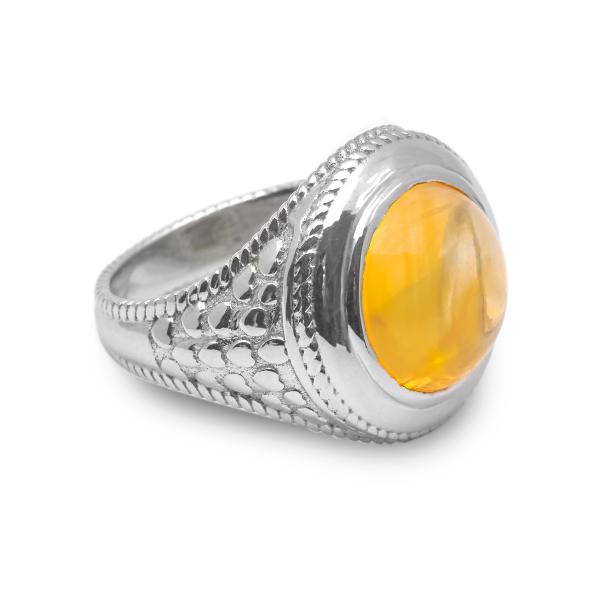 Bague citrine argent Celesta